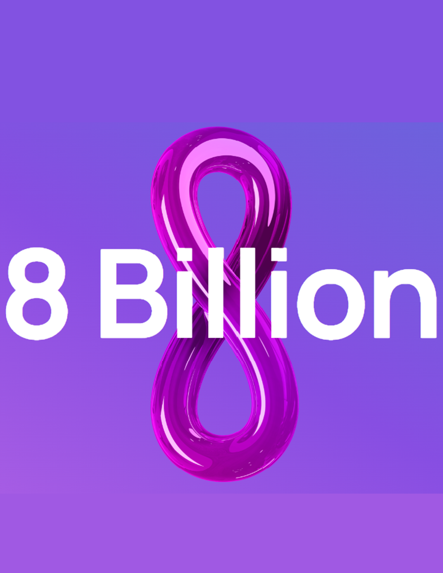 logo for 8 billion site