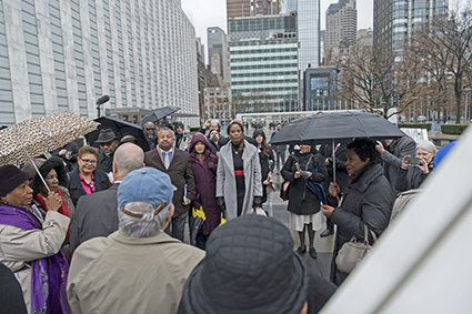 Congressional Black Causes members at Ark of Return