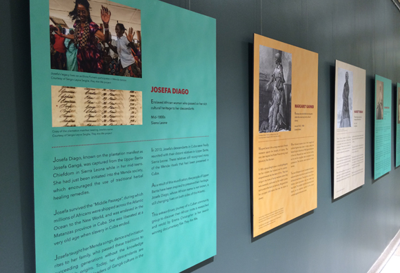 Women and Slavery: Telling Their Stories exhibit