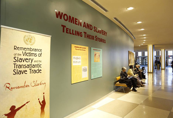 Women and Slavery: Telling Their Stories exhibit