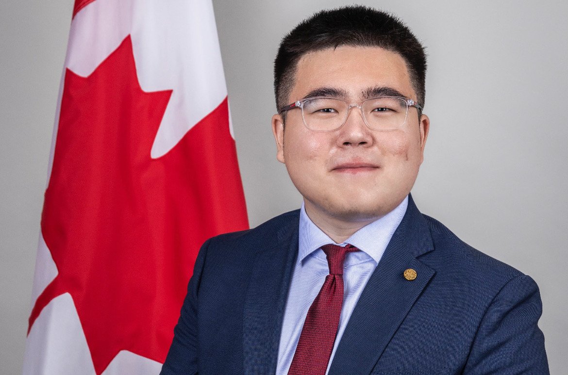 photo by the Department of Canadian Heritage, Government of Canada portrait of David He
