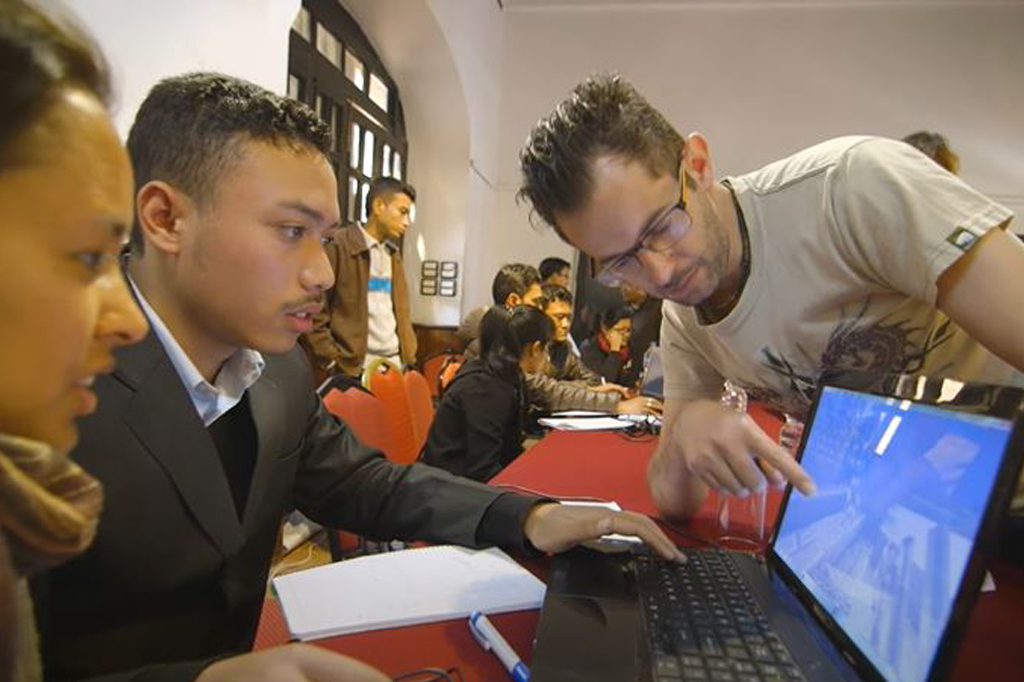 United Nations video game expert, Eugenio Gastelum