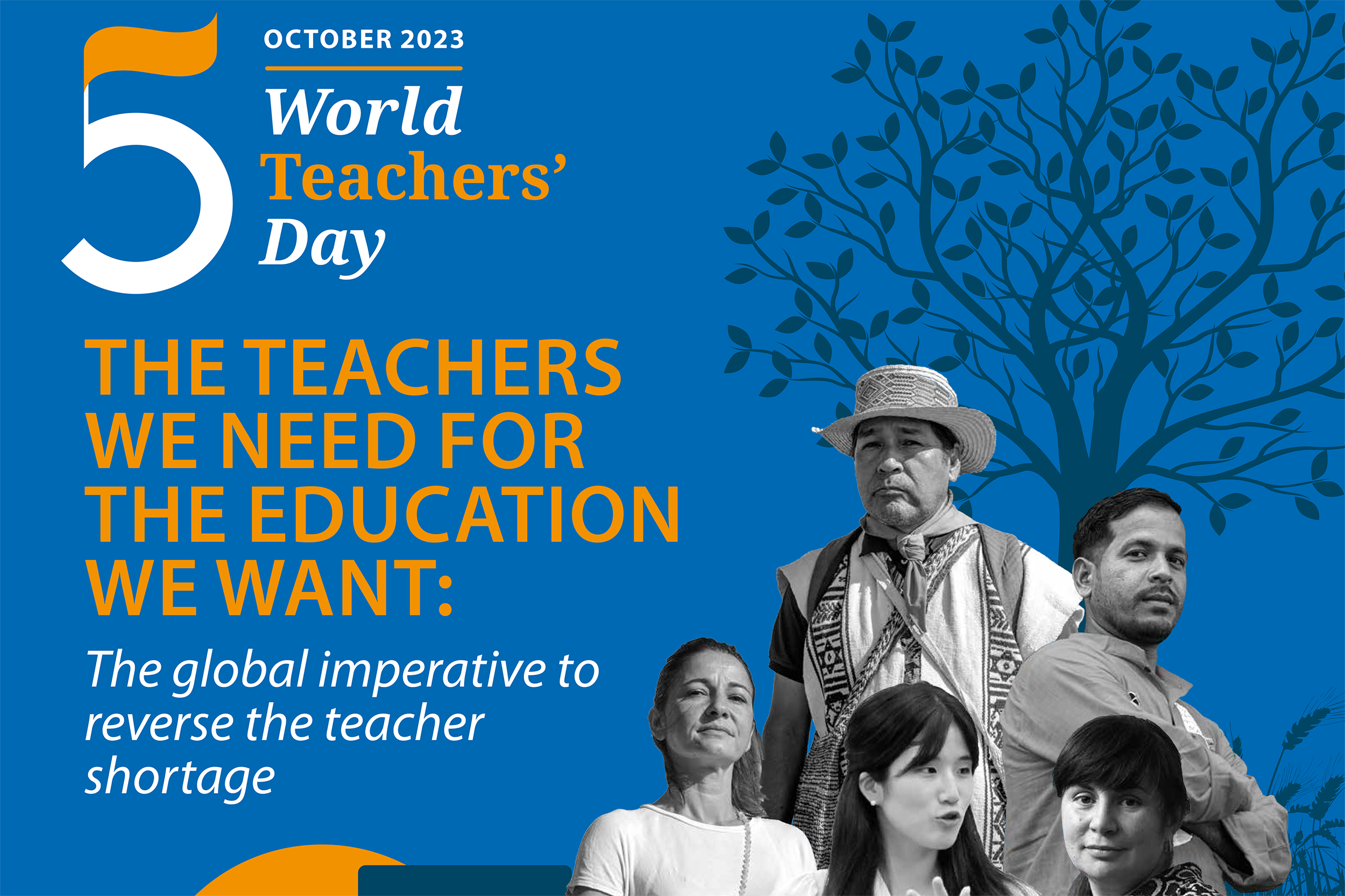 International Teachers' Day Commemorative Poster