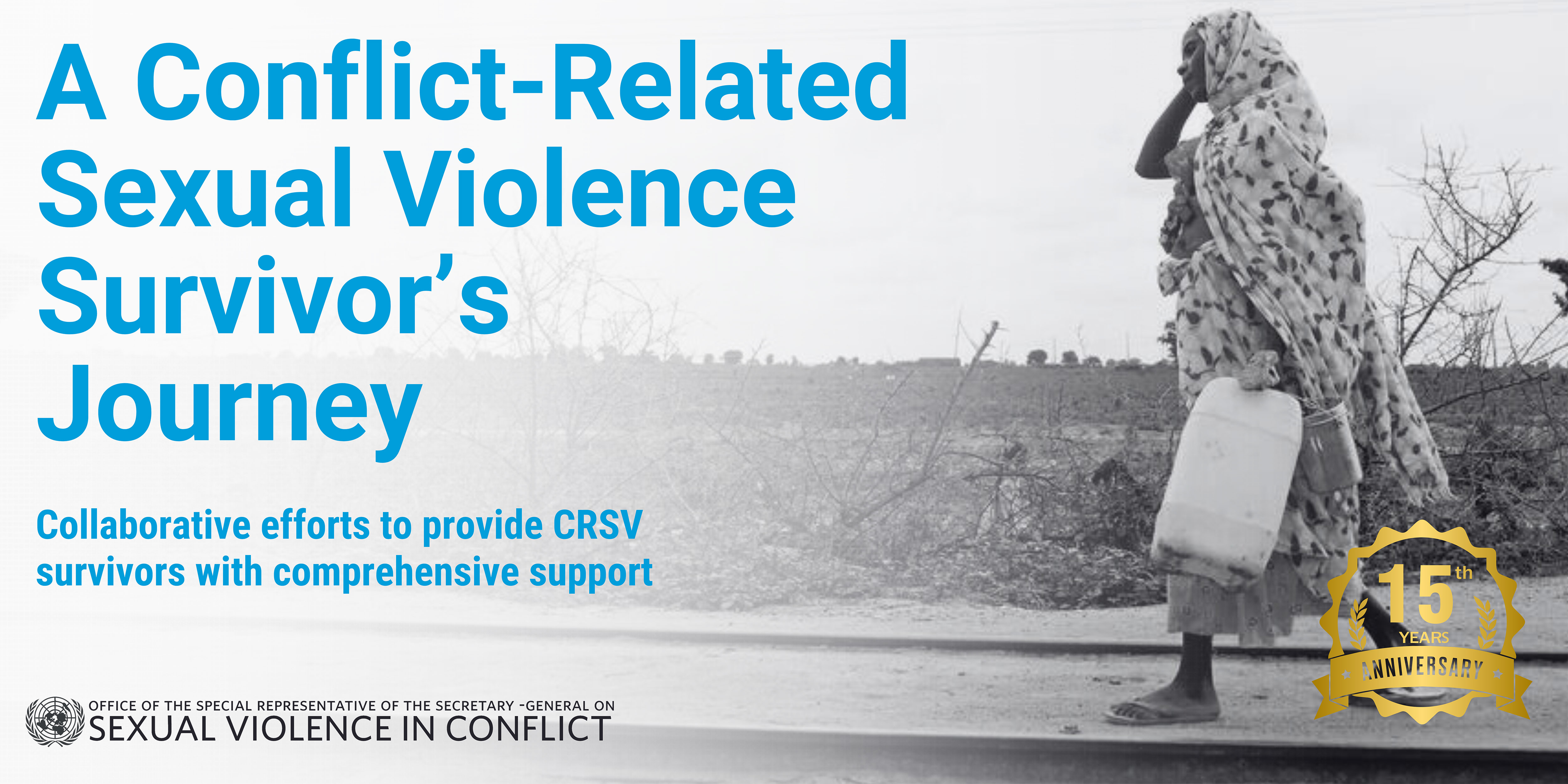A Conflict-Related Sexual Violence (CRSV) Survivor’s Journey - Collaborative efforts to provide CRSV survivors with comprehensive support