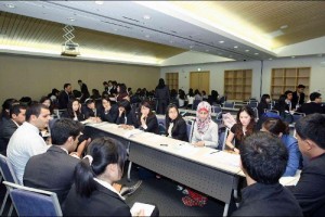 GMUN Delegates deliberate within their Committee