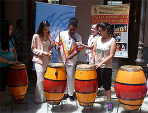 Workshop on Afro-Paraguayan culture and the legacy of slavery (Photo: UNIC Asunción)