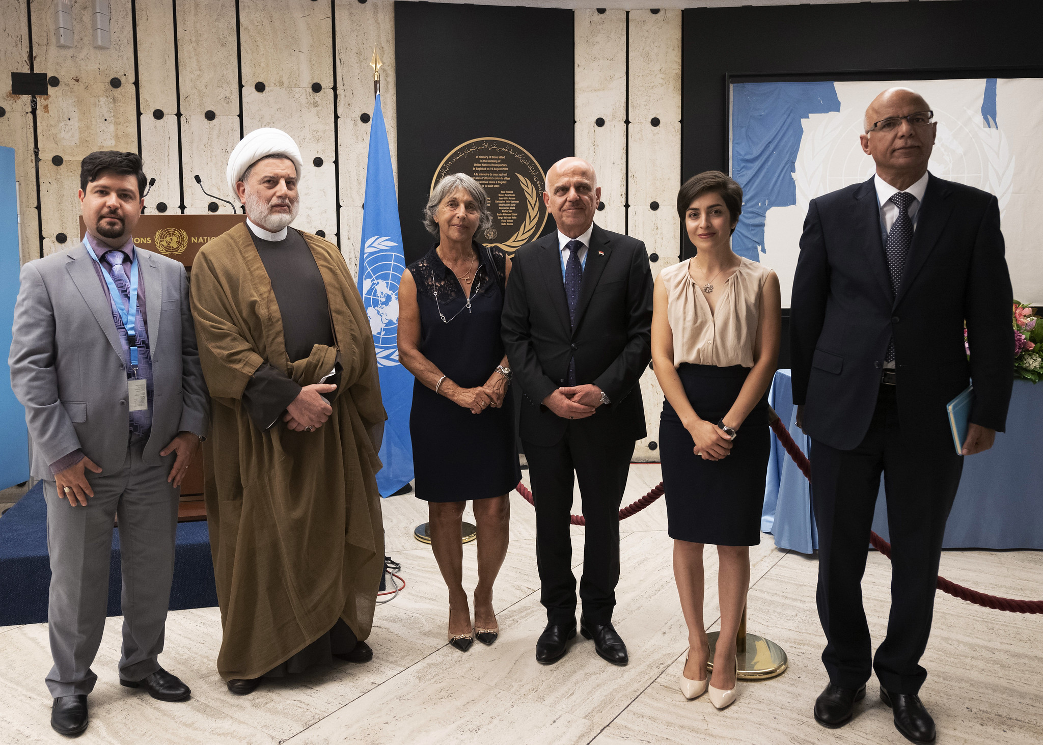 group photo at teh Geneva Centre for Security Policy