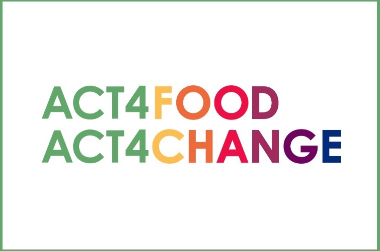 Act for food Act for change logo