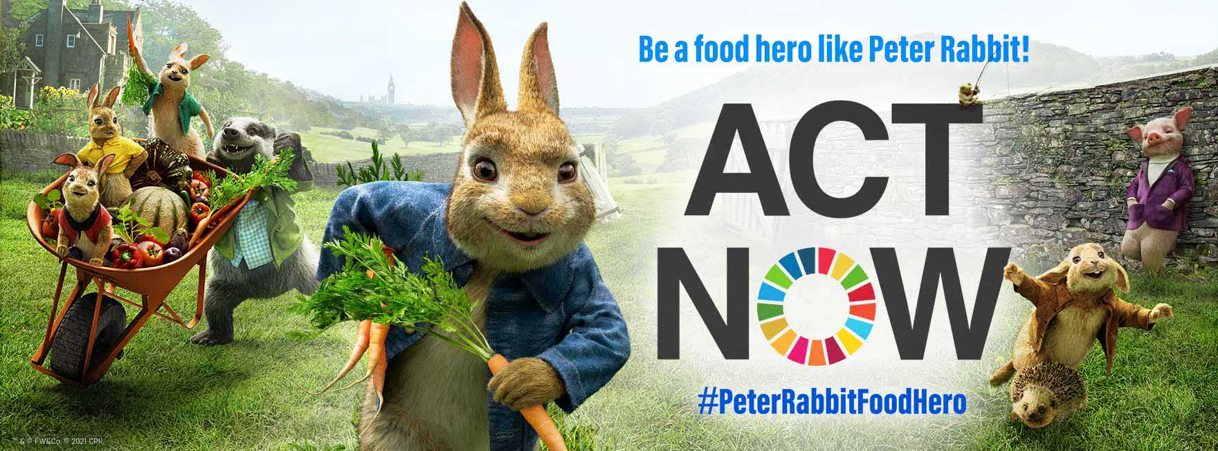 Peter Rabbit hero image