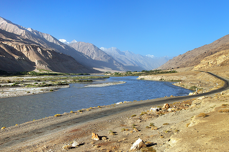 Amu Darya river