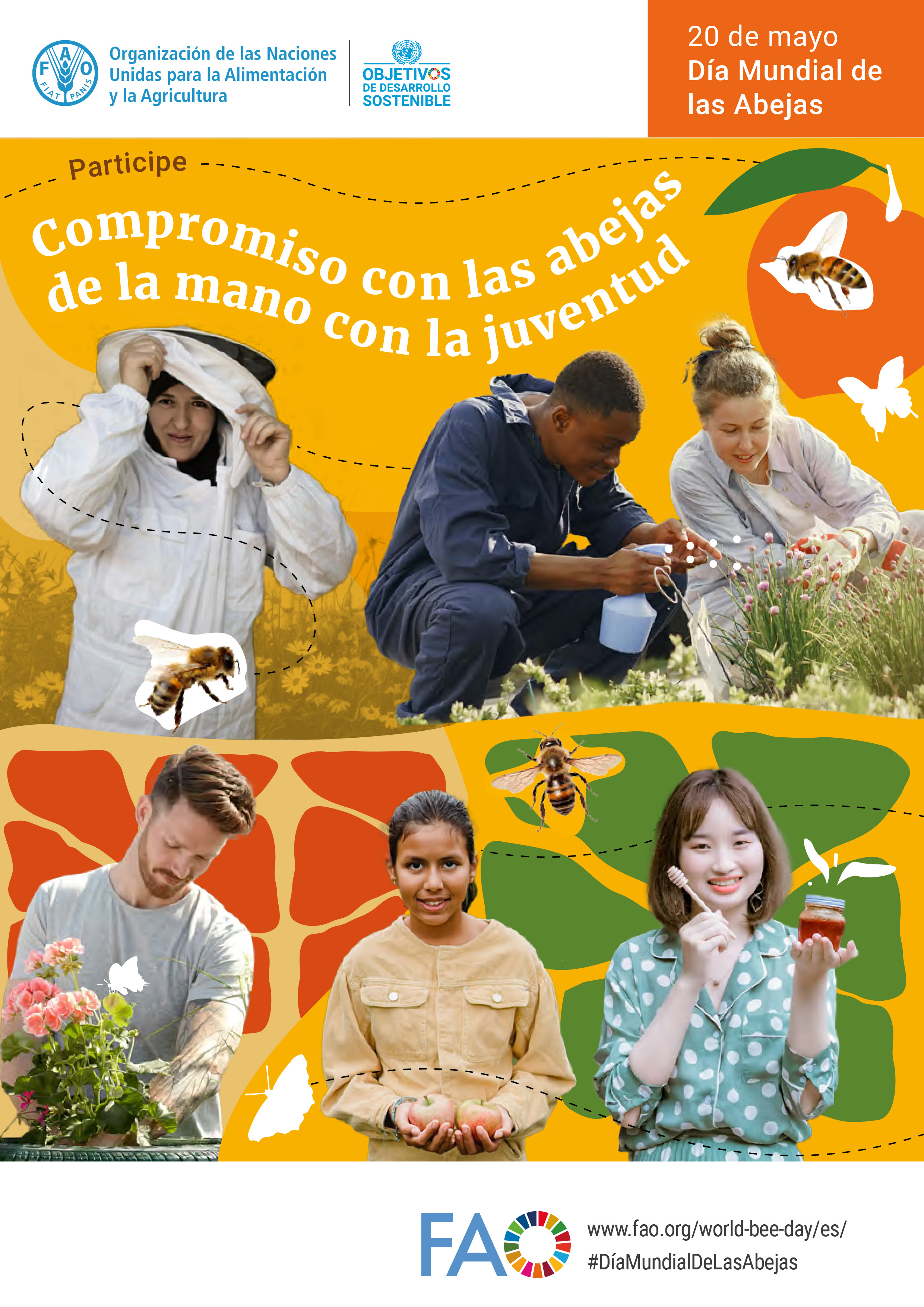 World Bee Day 2024 poster