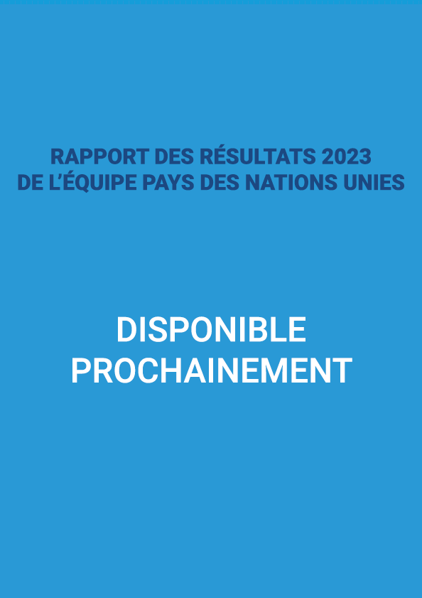 image annonçant la publication prochaine du rapport de l'Équipe pays 2023