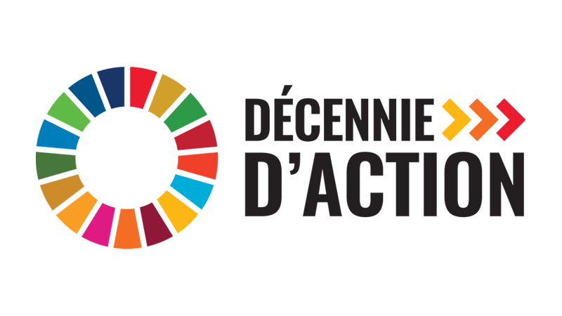Logo de la Décennie d'action