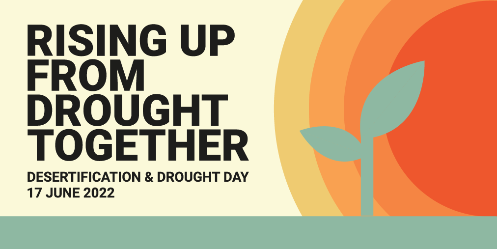 Logo for Desertification and Drought Day 2022