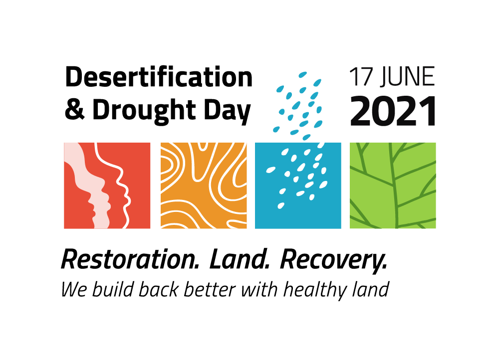 Logo for Desertification and Drought Day 2021