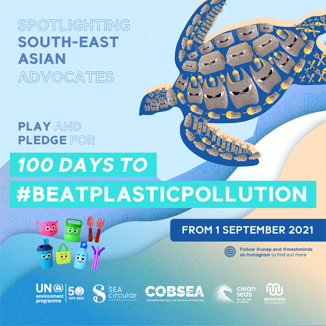 Join for 100 days #BeatPlasticPollution today! | United