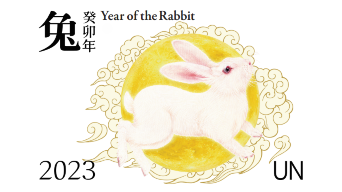 UN Stamps celebrate the Year of the Rabbit United Nations