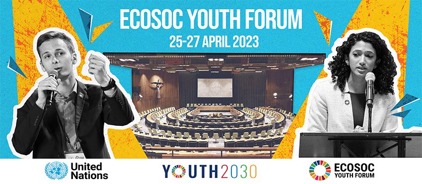 un ecosoc youth forum 2023