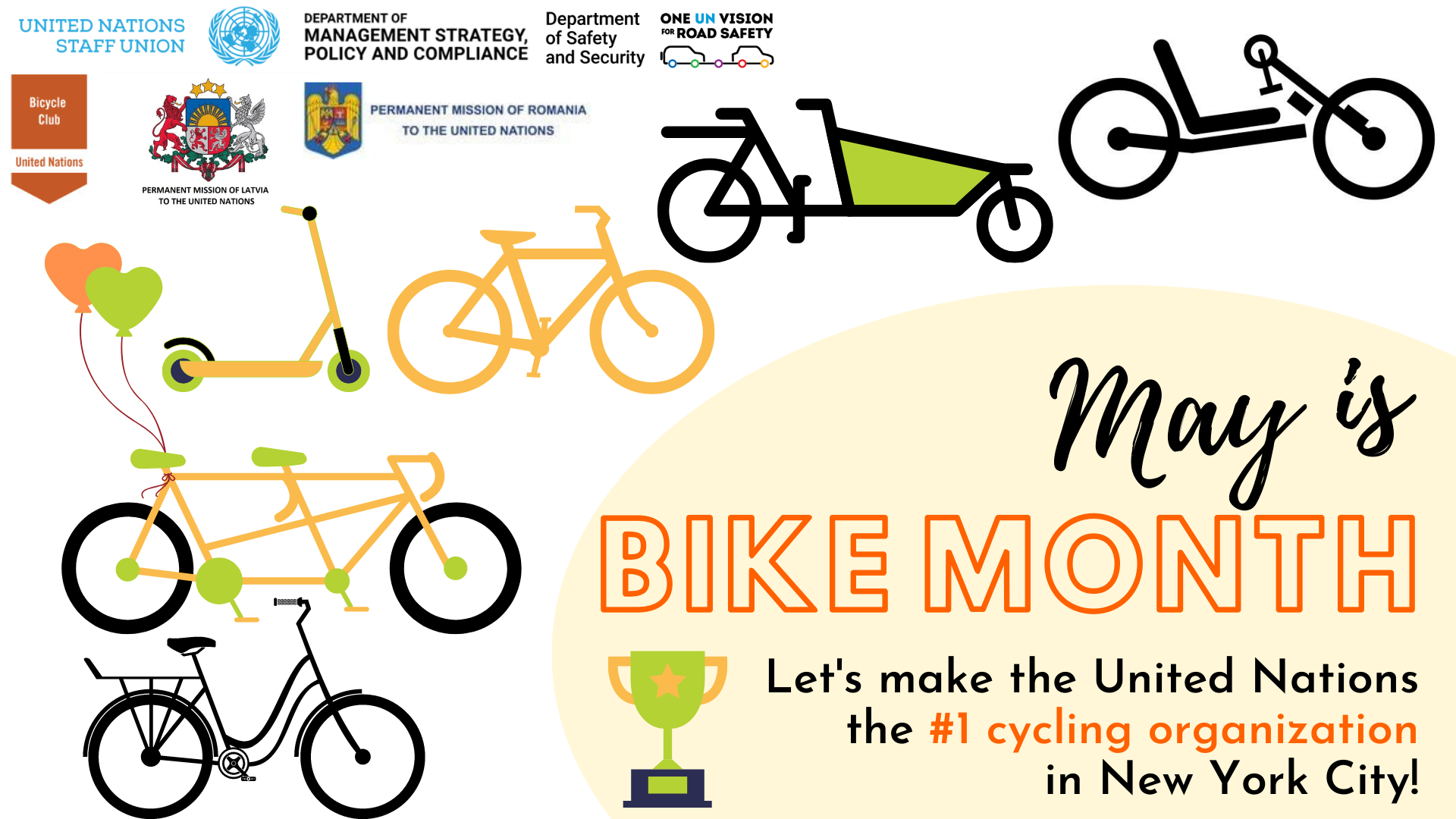 May is Bike Month: get ready! | United Nations