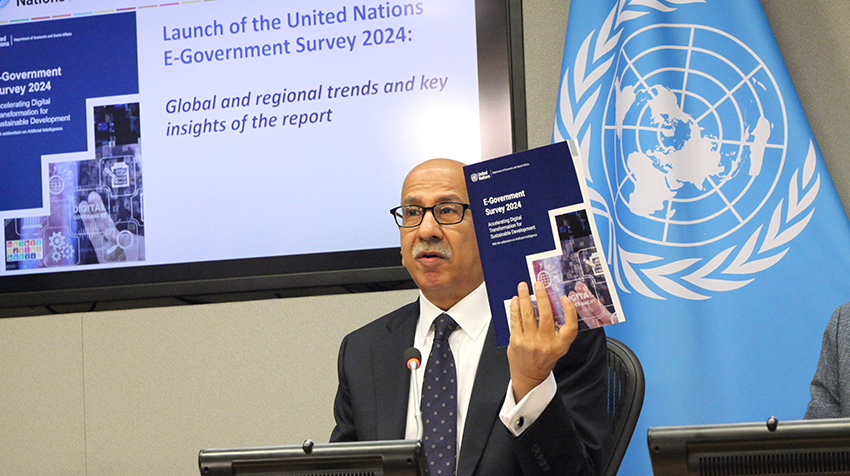 Digital transformation accelerates, but gaps underscore need for new framework to advance use of technologies in governments, new UN survey shows Digital transformation accelerates, but gaps underscore need for new framework to advance use of technologies in governments, new UN survey shows