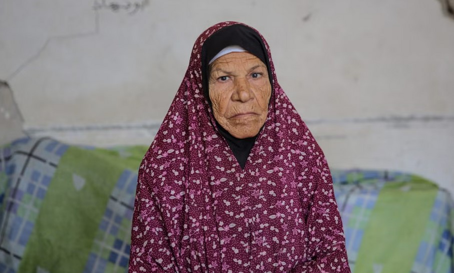 مسنة فلسطينية