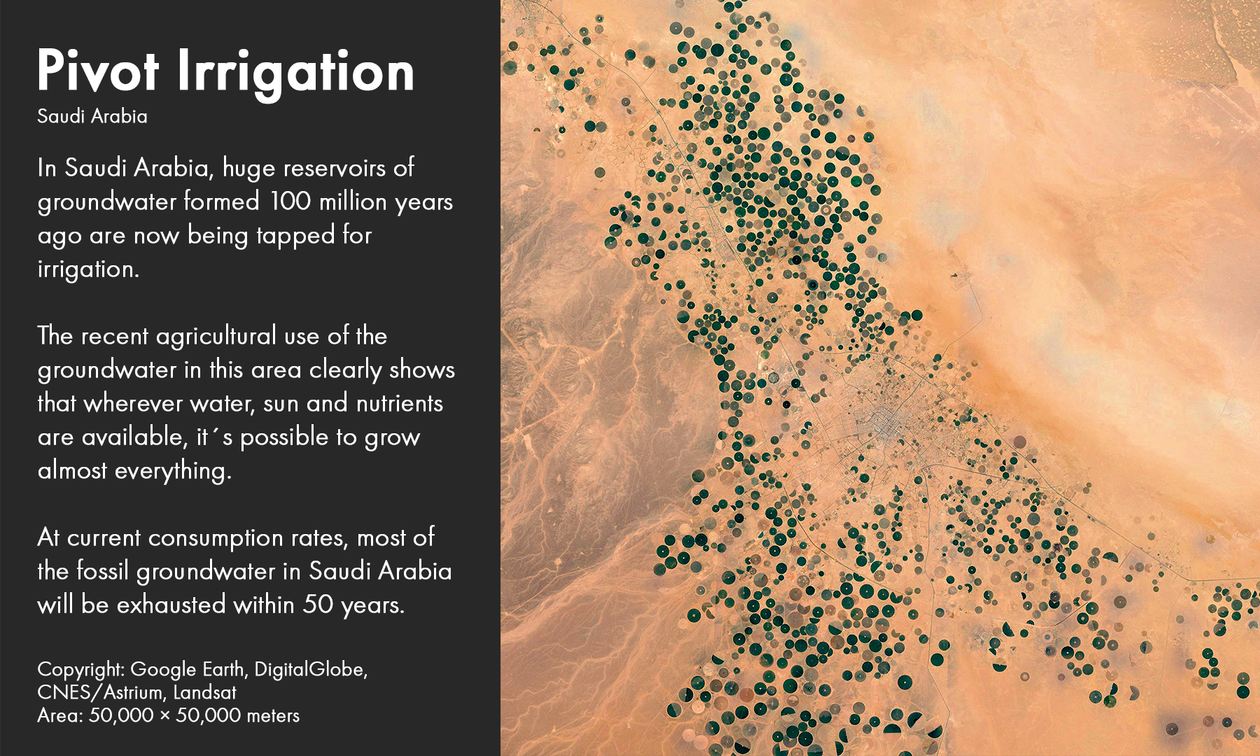 Reservoirs in Saudi Arabia