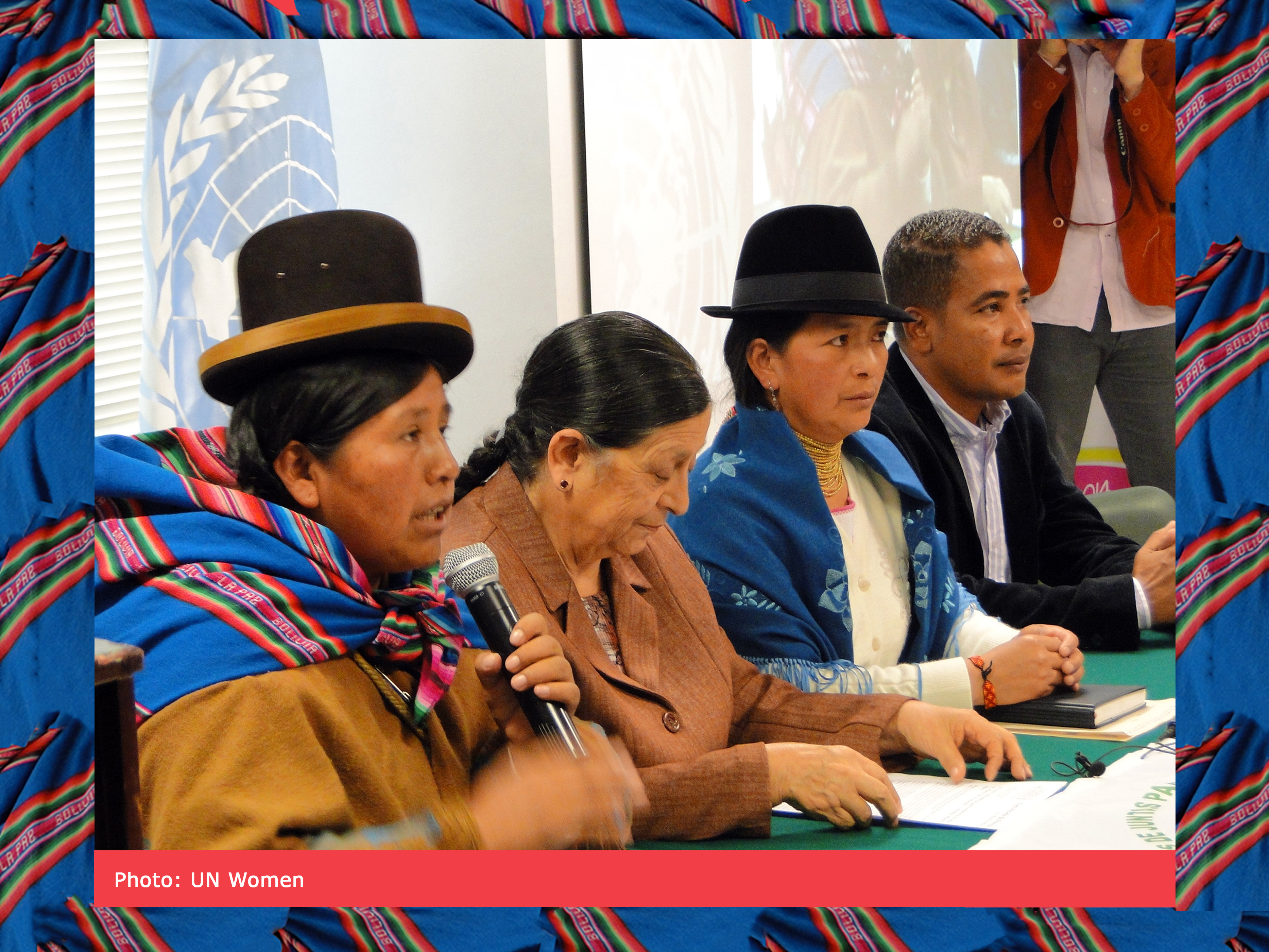 In Quito, rural women activists from Bolivia and Ecuador gathered to articulate their demands, such as better access to land, credit, training and technology.