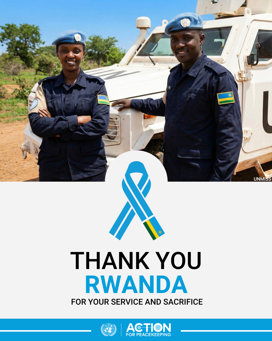 Rwanda Peacekeepers Portrait of Rwanda Peacekeepers