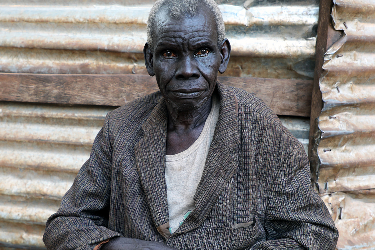 Portrait of an elderly man