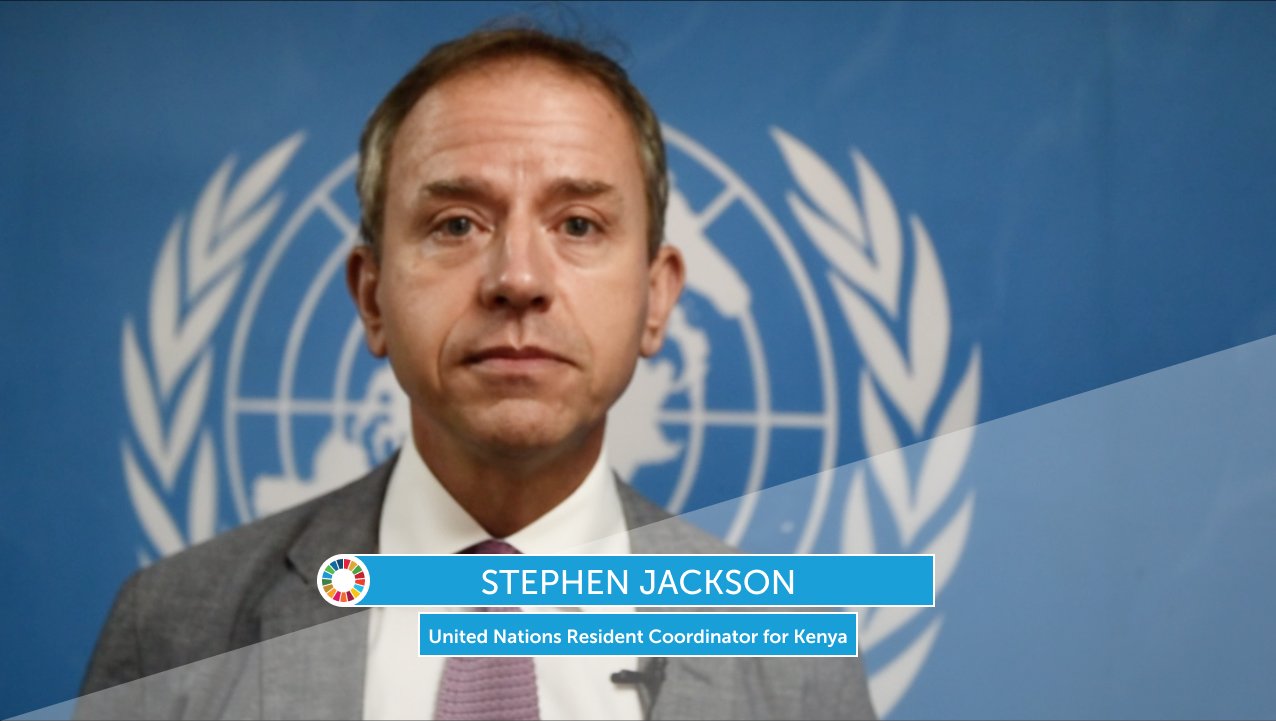 Capture d'écran du message vidéo de Stephen Jackson