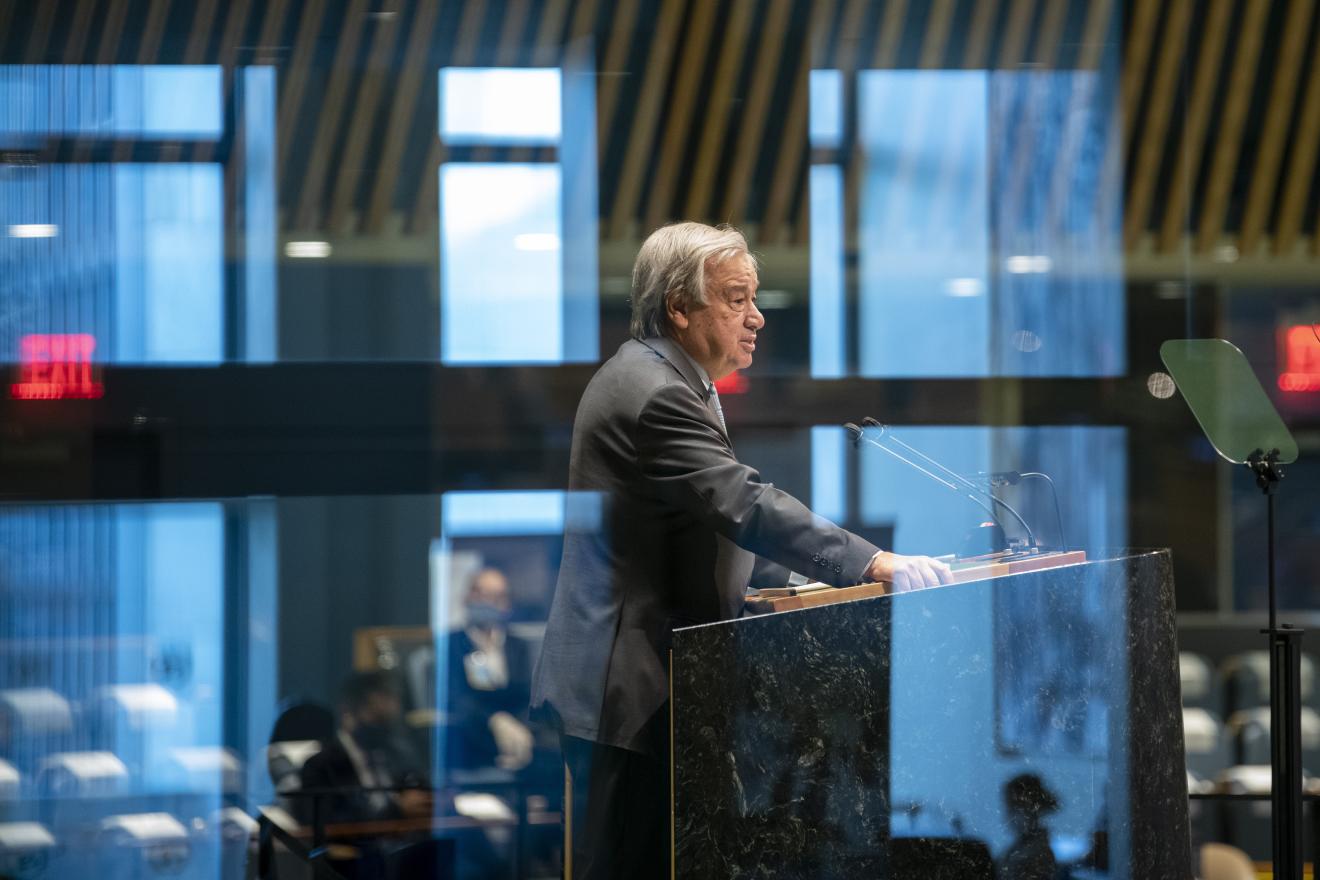 Secretary-General Addresses General Assembly's Seventy-fifth General Debate