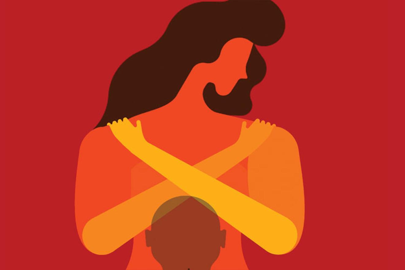 Artwork for the UN Women interactive website, Violence Against Women: Facts Everyone Should Know. 