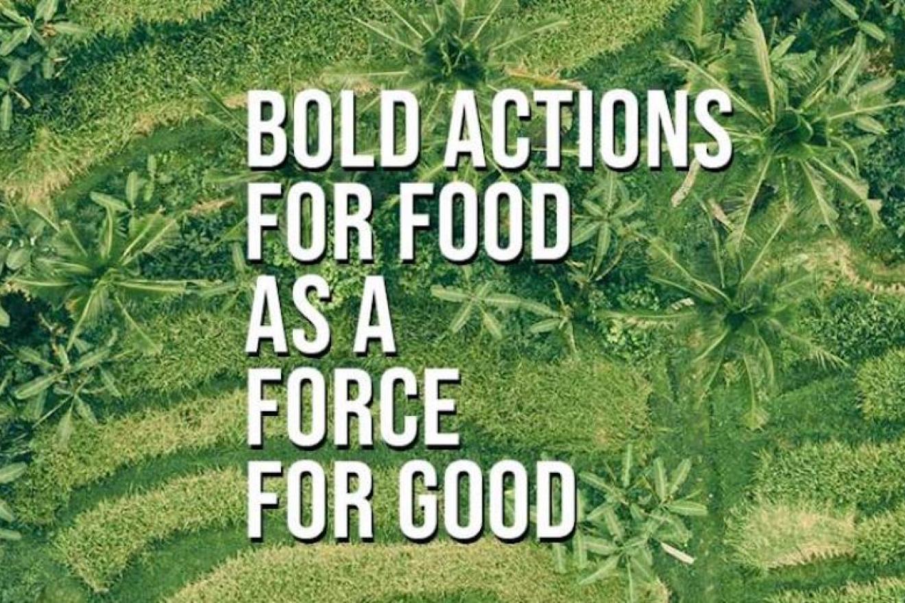 Event photo - Bold Actions for Food as a Force for Good