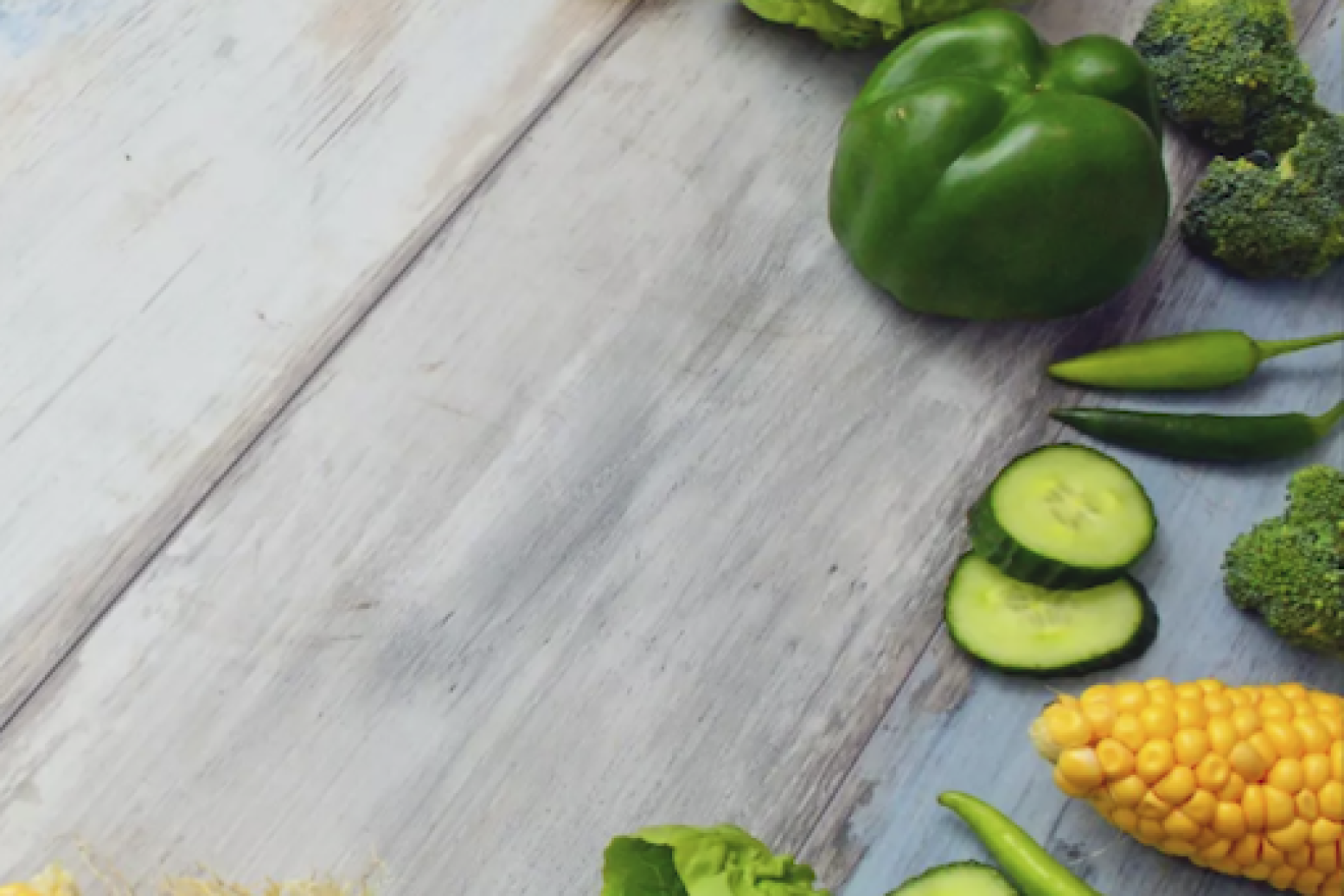 Image of vegetables on the table