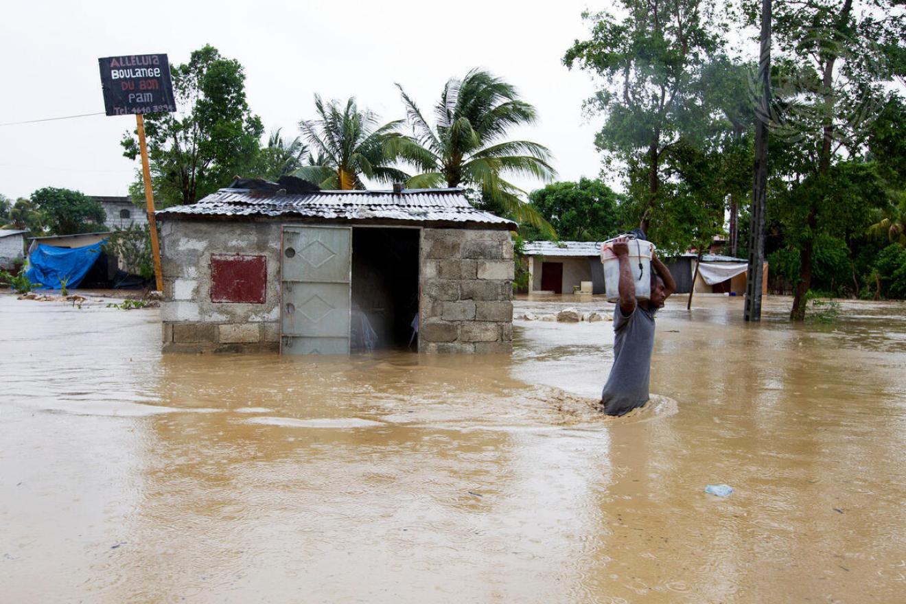 Tropical Storm Isaac Hits Haiti 