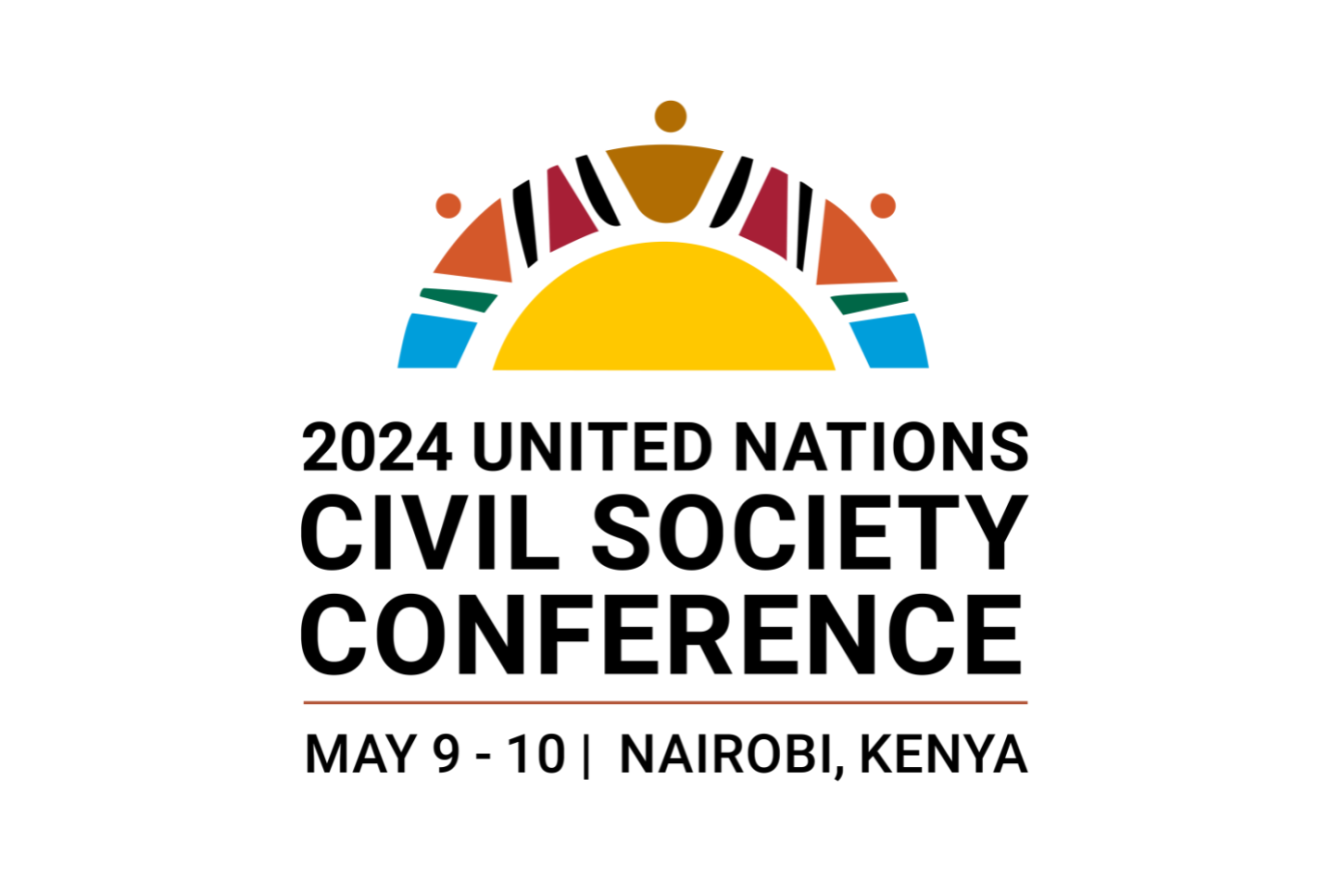 Logo of the 2024 UN Civil Society Conference