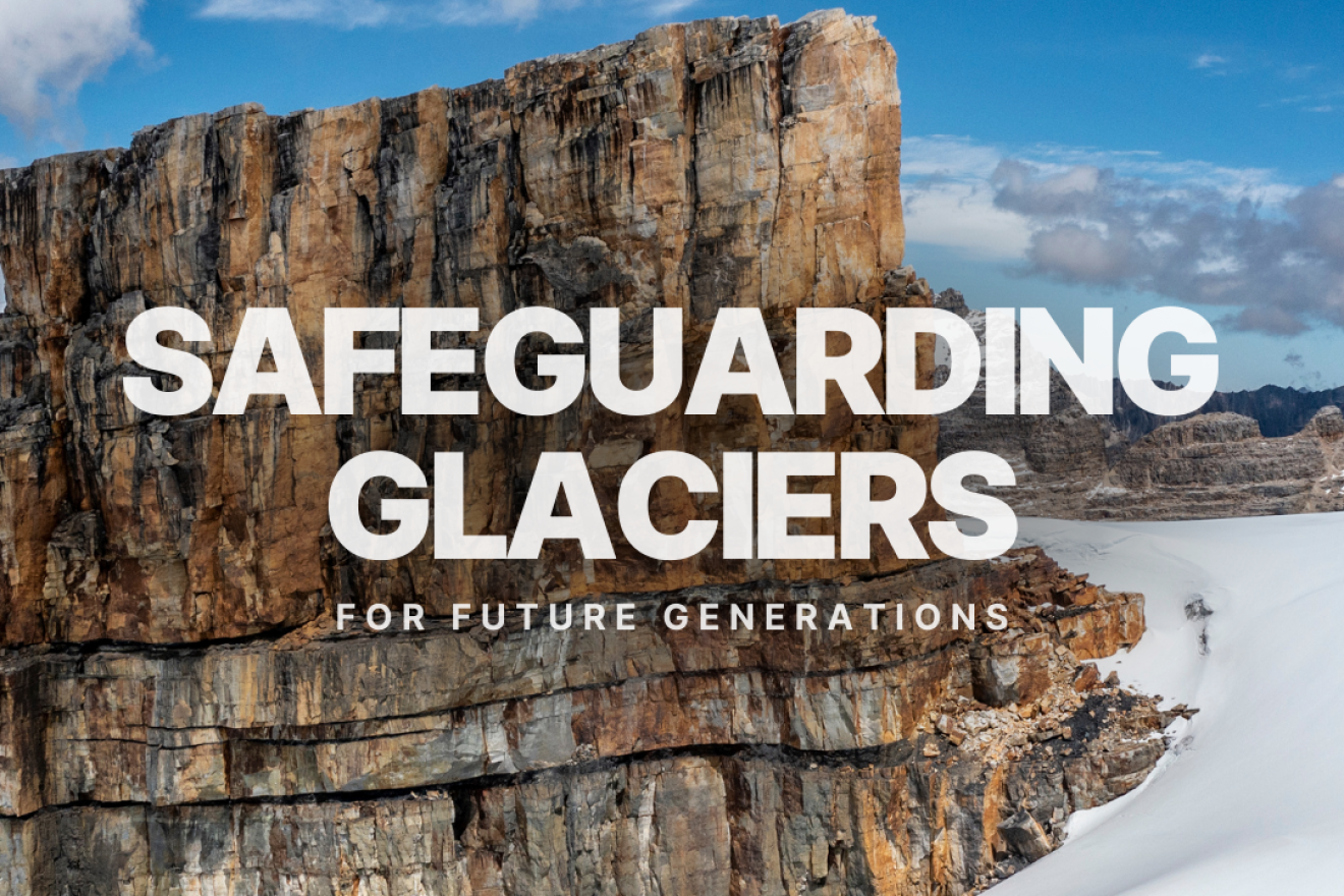 Image of snow cover glaciers