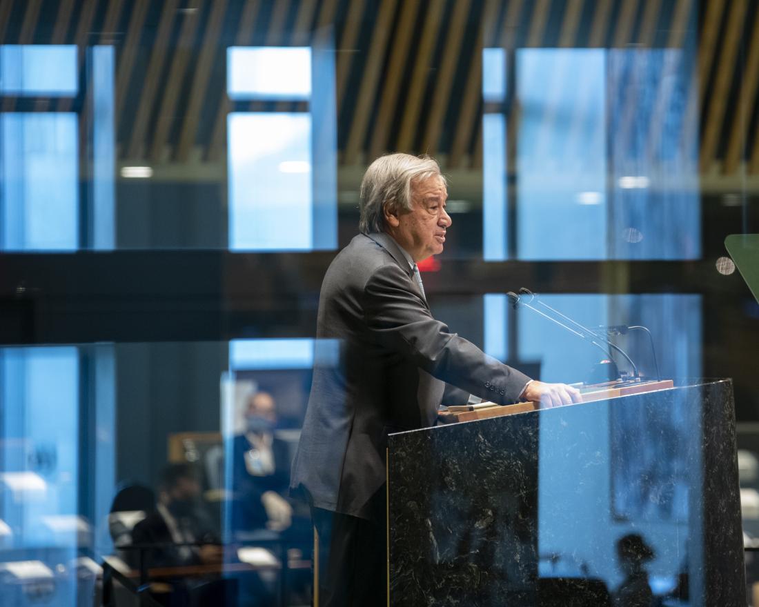 Secretary-General Addresses General Assembly's Seventy-fifth General Debate