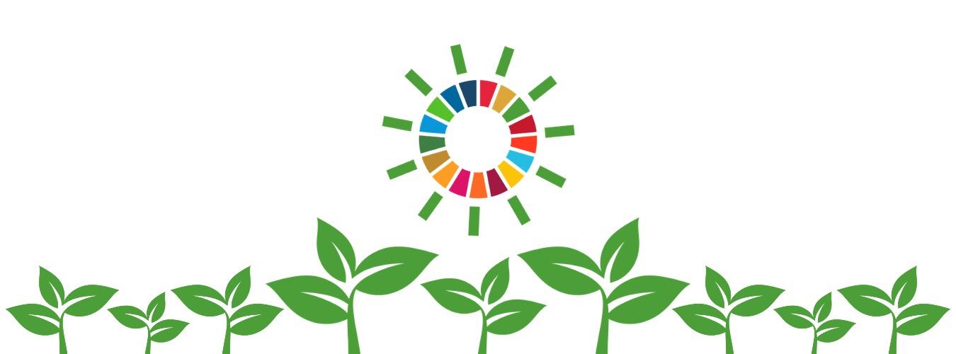 SDG sun and plants