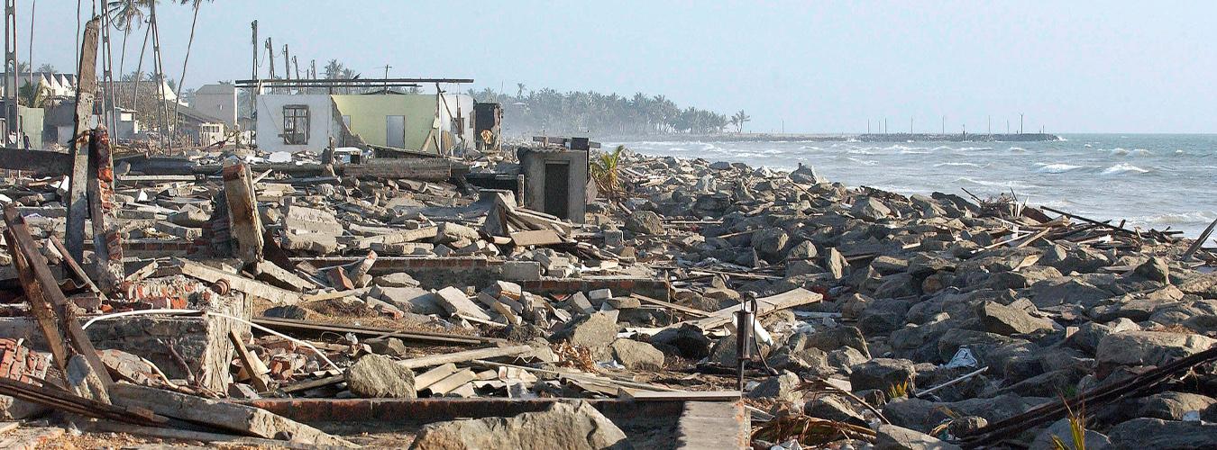 UN Relief Efforts in Countries Affected by Tsunamis.