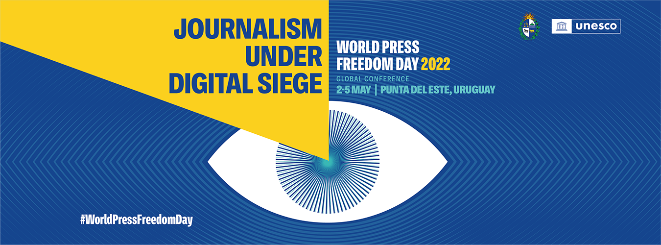 World Press Freedom Day 2022 banner