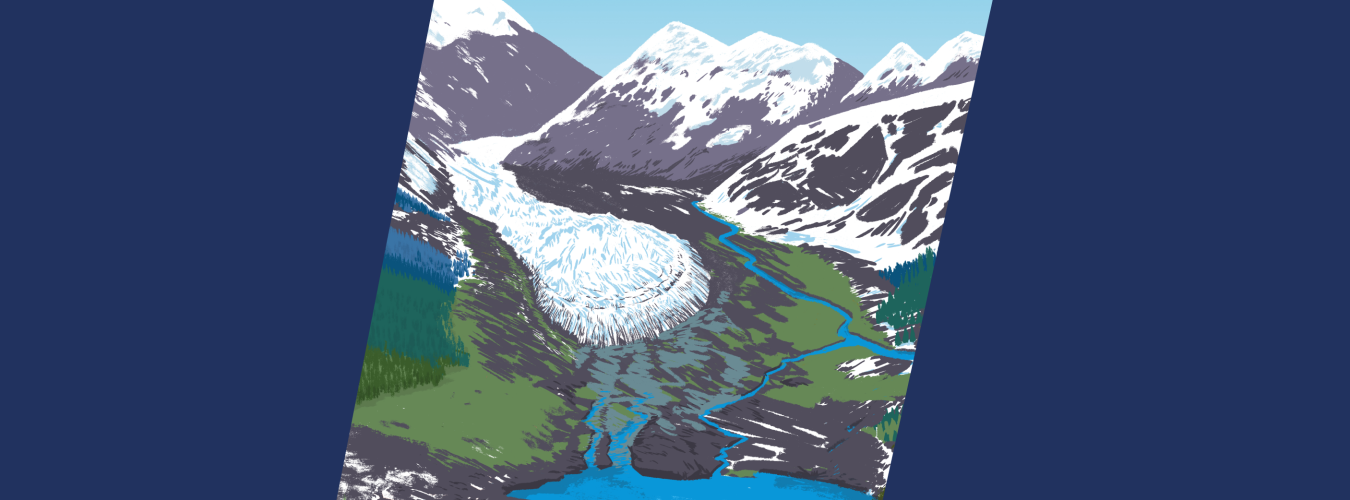Illustration de glaciers