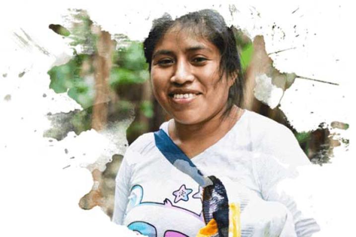 Manuela Choc López, 21, is a coffee producer and beekeeper in Guatemala