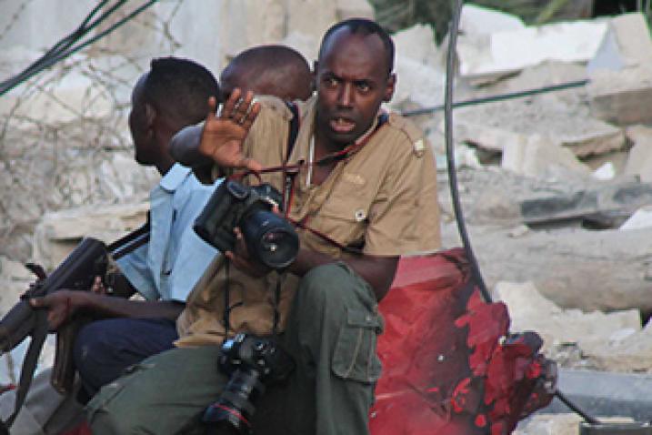 Des journalistes en danger.