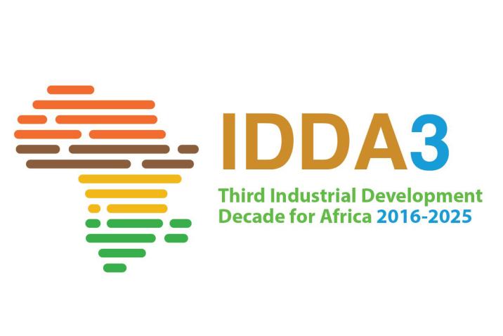 Logo de la troisième Décennie du développement industriel de l’Afrique, lien vers la décennie