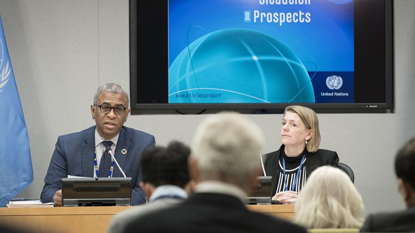 Press briefing on world Ecconimic situation and prospects 2019|Press briefing on world Ecconimic situation and prospects 2019