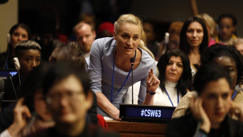 CSW63 - Townhall Meeting of Civil Society and United Nations Secretary-General António Guterres