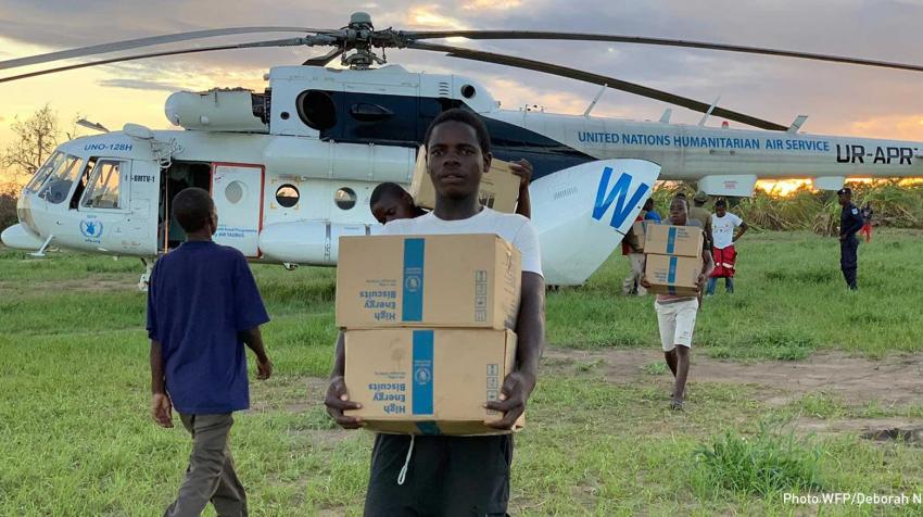 Aviation is crucial to the undertaking of the World Food Programme’s humanitarian mission. Source: WFP/Deborah Nguyen