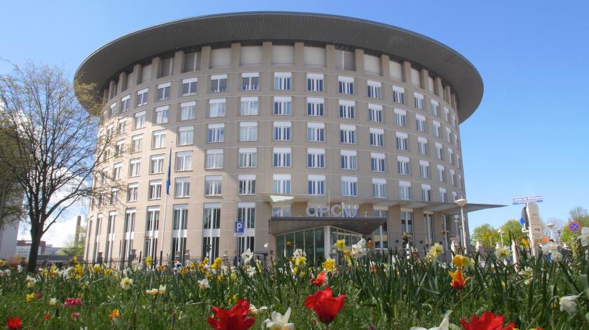 Headquarters of the Organisation for the Prohibition of Chemical Weapons (OPCW), located in The Hague, The Netherlands. 30 April 2015. OPCW