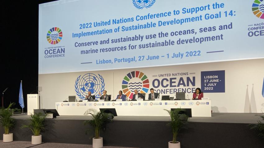 Closing session for the 2022 UN Ocean Conference
